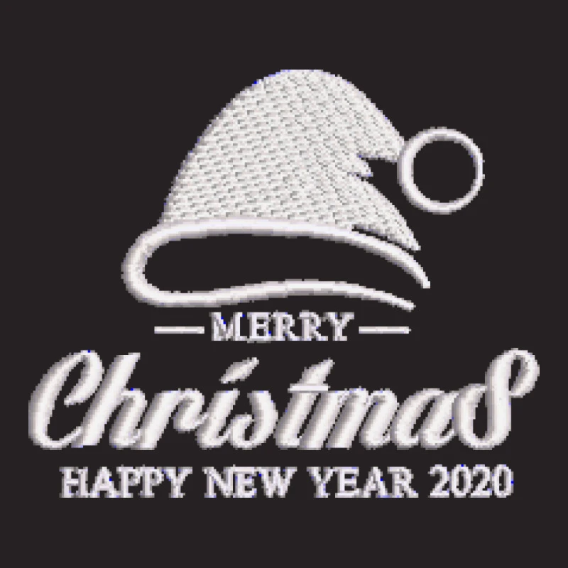 Merry Christmas Embroidered Hat Distressed Cap 5 Merry Christmas Embroidered Hat Distressed Cap - Image 3