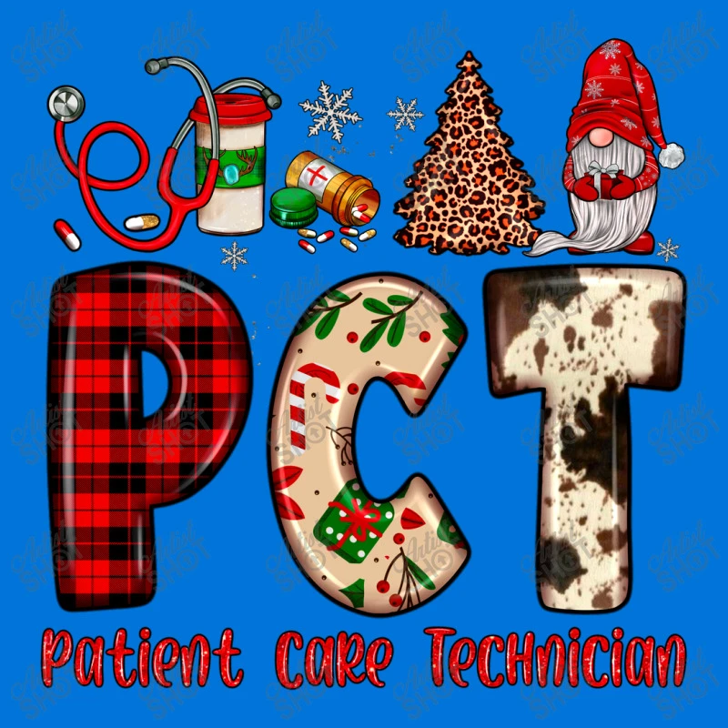 Pct Patient Care Technician Christmas Adjustable Strap Totes 5 Pct Patient Care Technician Christmas Adjustable Strap Totes - Image 3