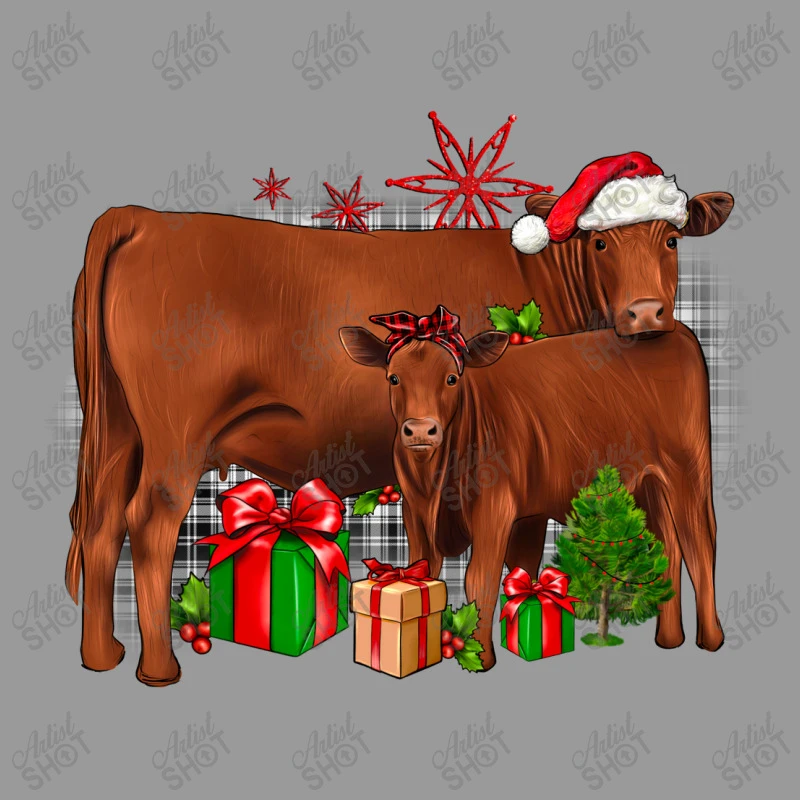 Christmas Gelbvieh Weekender Totes 5 Christmas Gelbvieh Weekender Totes - Image 3