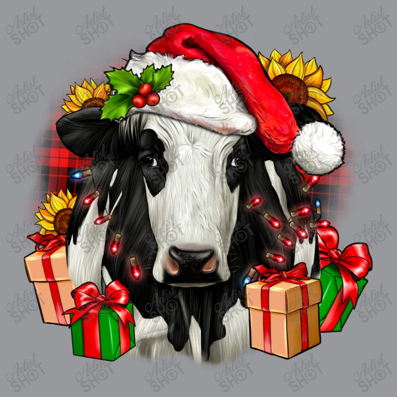 Christmas Holstein Bucket Hat 4 Christmas Holstein Bucket Hat - Image 2