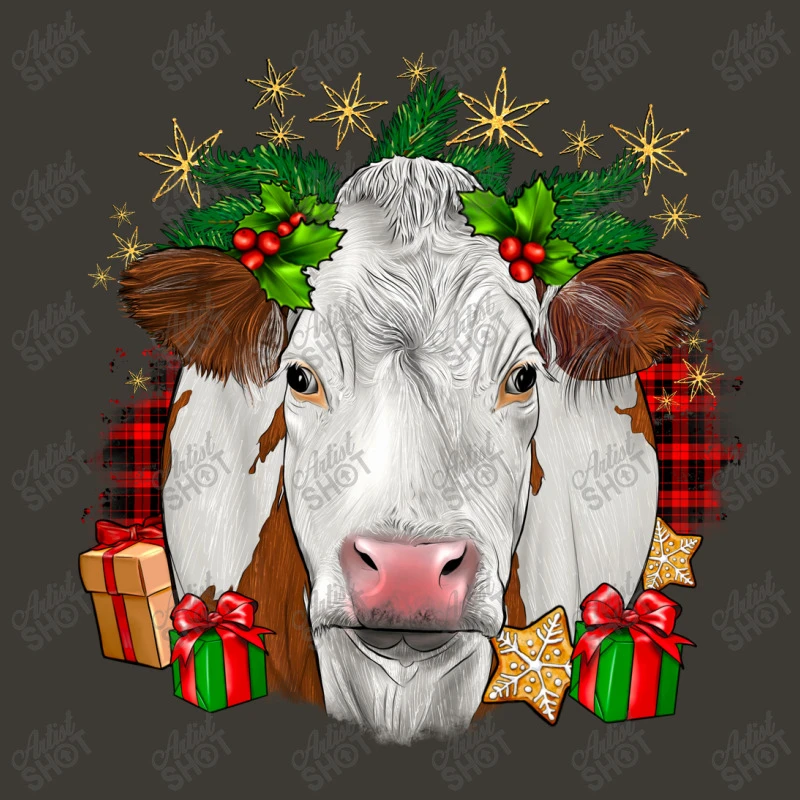 Christmas Simmental Bucket Hat 4 Christmas Simmental Bucket Hat - Image 2