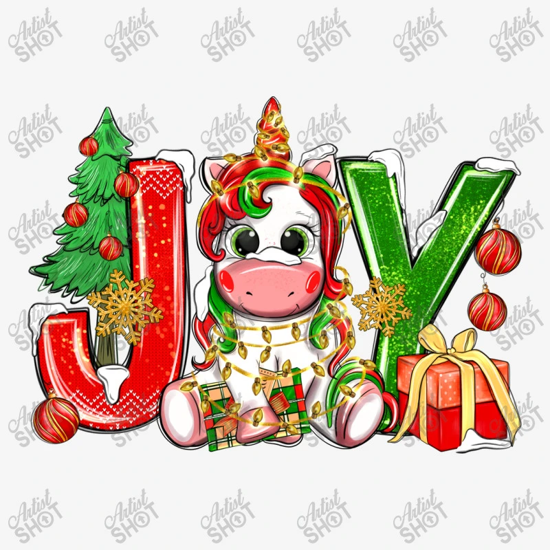 Joy Christmas Unicorn Weekender Totes 5 Joy Christmas Unicorn Weekender Totes - Image 3