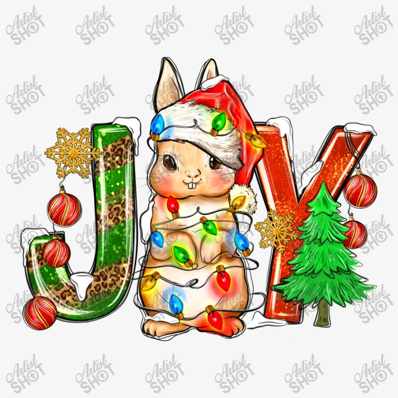 Joy Christmas Rabbit Travel Mug 5 Joy Christmas Rabbit Travel Mug - Image 3