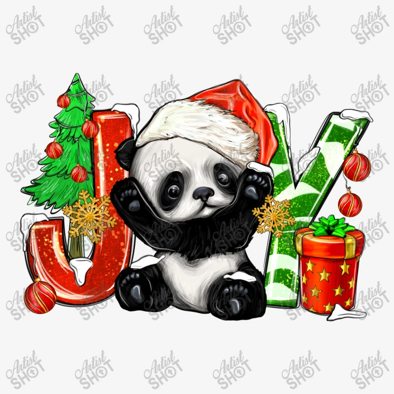Joy Christmas Panda License Plate 4 Joy Christmas Panda License Plate - Image 2