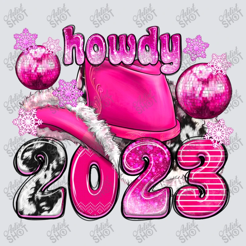 Howdy 2023 Pink Christmas Bucket Hat 4 Howdy 2023 Pink Christmas Bucket Hat - Image 2