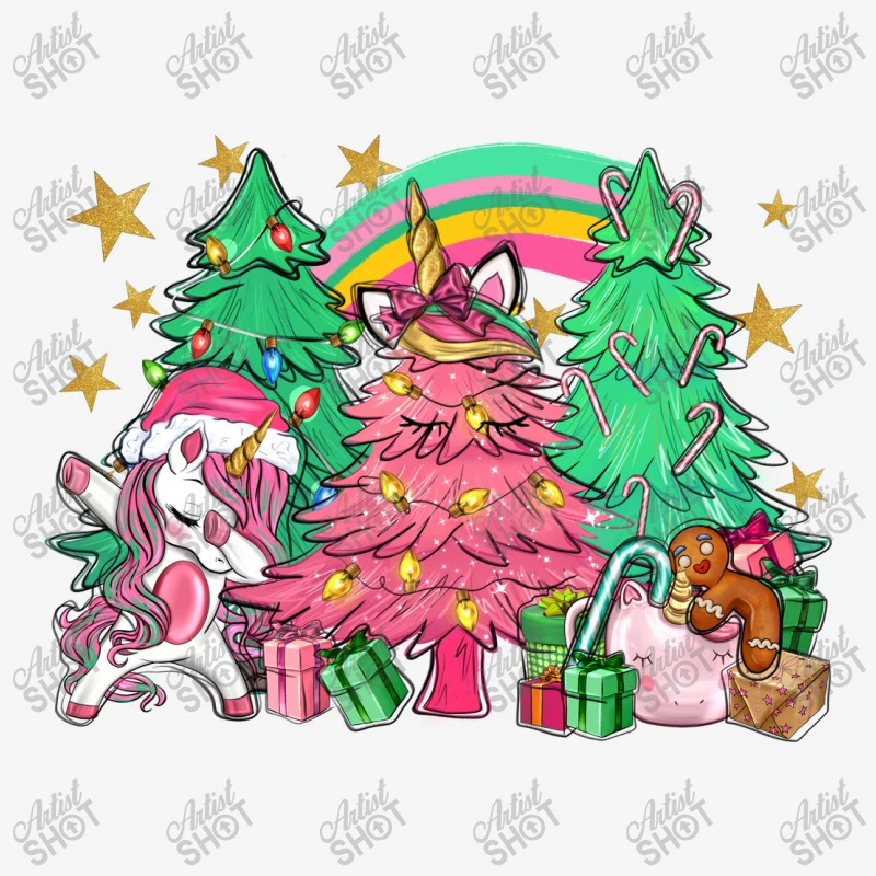 Unicorn Christmas Trees Weekender Totes 5 Unicorn Christmas Trees Weekender Totes - Image 3