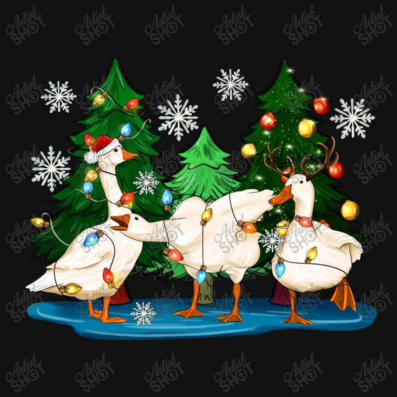 Christmas Duck Tote Bags 5 Christmas Duck Tote Bags - Image 3