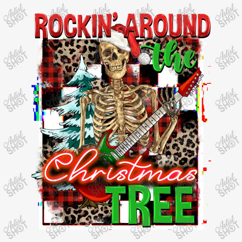 Rockin' Around The Christmas Tree Skeleton Tote Bags 5 Rockin' Around The Christmas Tree Skeleton Tote Bags - Image 3