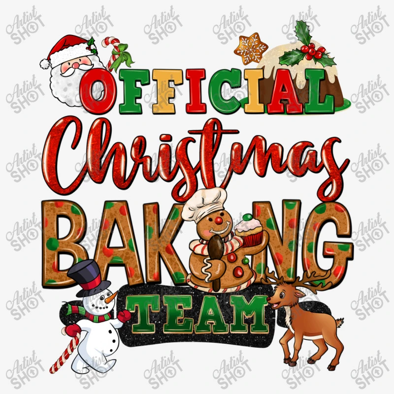 Official Christmas Baking Team Adjustable Strap Totes 5 Official Christmas Baking Team Adjustable Strap Totes - Image 3
