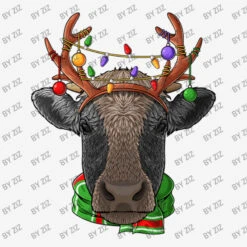 Cow Reindeer Antlers Cute Christmas Animal Xmas Ki Weekender Totes -Home Decor Store d.2526165820.25064416.s3.1 f5f5f5 Wml6 800x800 1