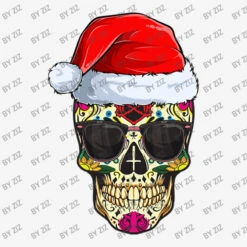 Christmas Sugar Skull Santa Merry Xmas Funny Holid Travel Mug -Home Decor Store d.2526169792.25065789.s3.1 f5f5f5 Wml6 800x800 1