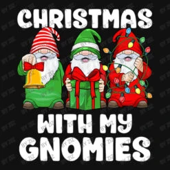 Christmas With My Gnomies Santa Gnome Funny Family Tote Bags -Home Decor Store d.2526169925.25065786.s3.1 111111 Wml6 800x800 1
