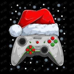 Christmas Video Game Controller Santa Xmas Gaming Adjustable Cap -Home Decor Store d.2526170012.25065785.s3.1 000000 Wml6 800x800 1