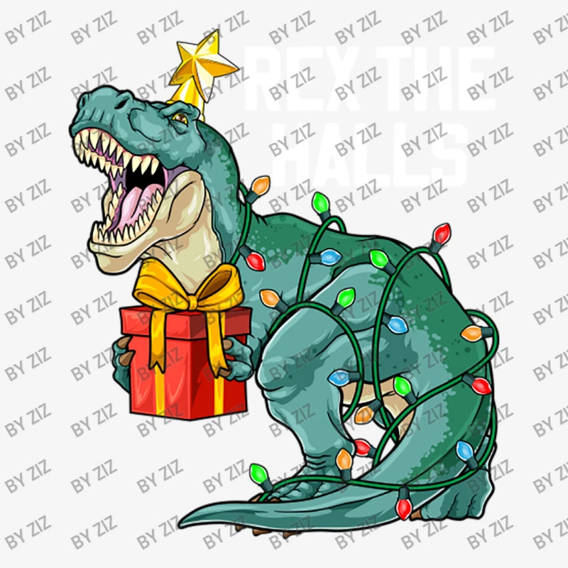 Christmas Dinosaur Rex The Halls Cute Boys Kids Tr Travel Mug 5 Christmas Dinosaur Rex The Halls Cute Boys Kids Tr Travel Mug - Image 3