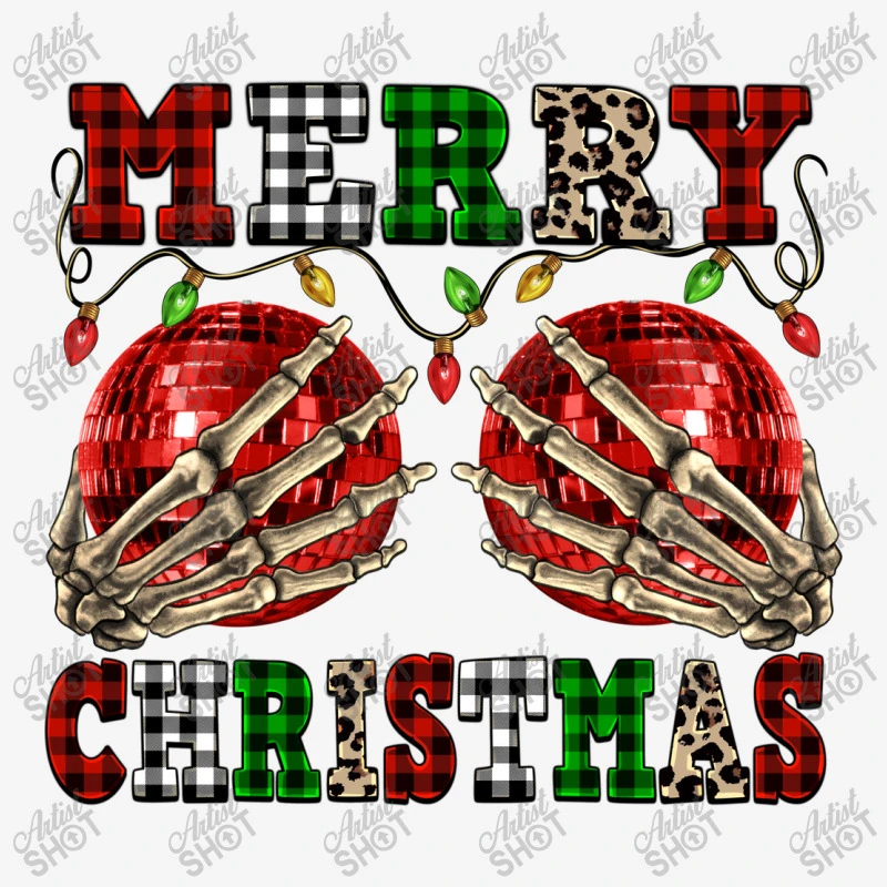 Merry Christmas Skeleton Hands Boobs Weekender Totes 5 Merry Christmas Skeleton Hands Boobs Weekender Totes - Image 3