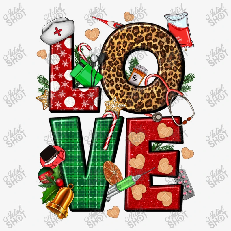 Love Nurse Christmas Tote Bags 5 Love Nurse Christmas Tote Bags - Image 3