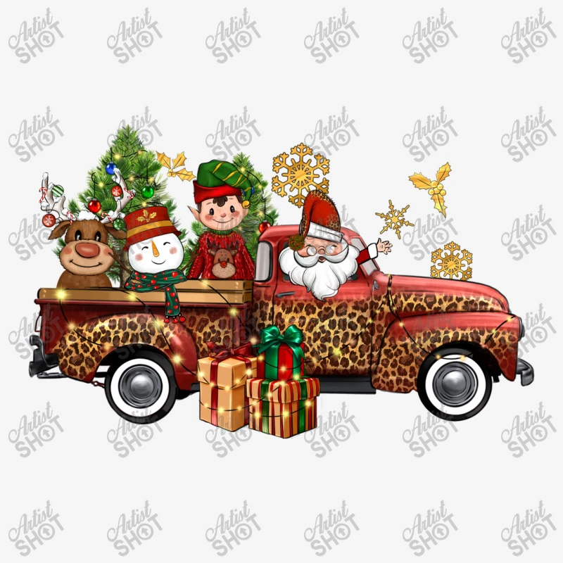 Christmas Truck Elf Santa Snowman Reindeer License Plate 4 Christmas Truck Elf Santa Snowman Reindeer License Plate - Image 2