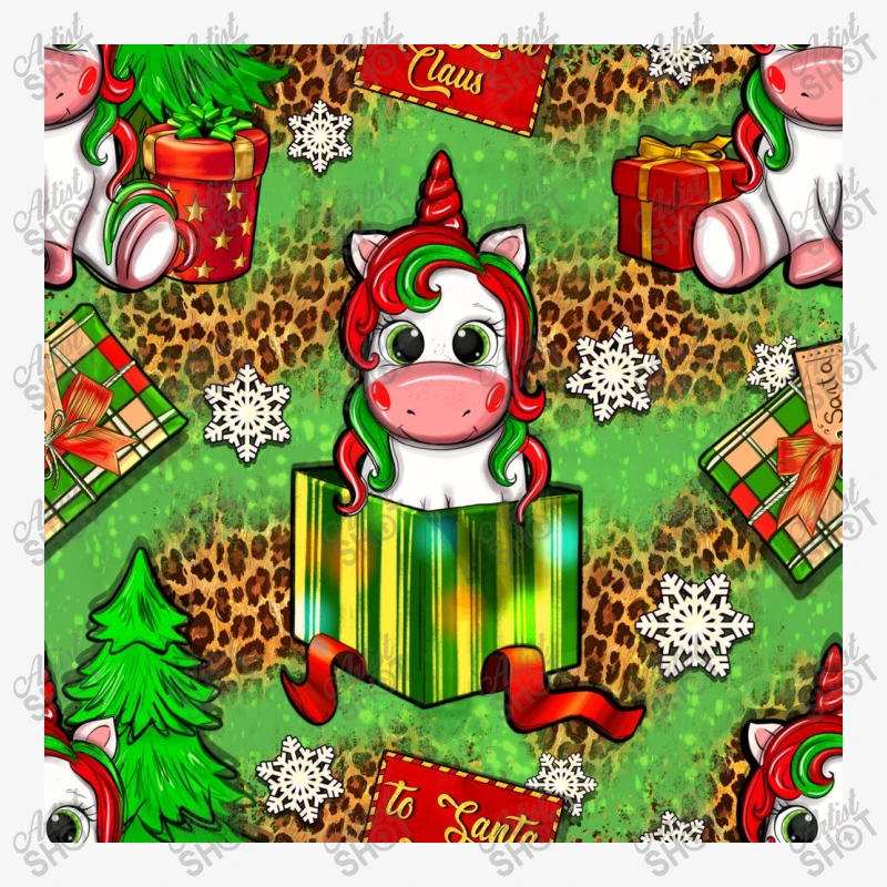 Christmas Unicorn And Gift Box License Plate 4 Christmas Unicorn And Gift Box License Plate - Image 2