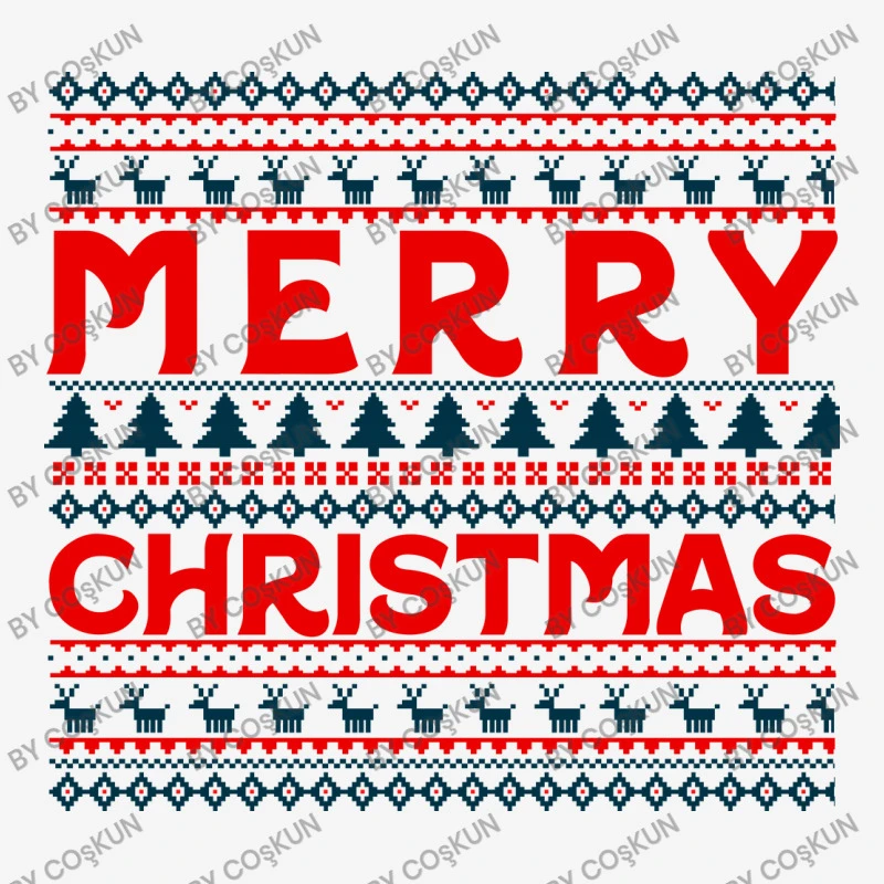Happy Merry Christmas Pattern License Plate 4 Happy Merry Christmas Pattern License Plate - Image 2