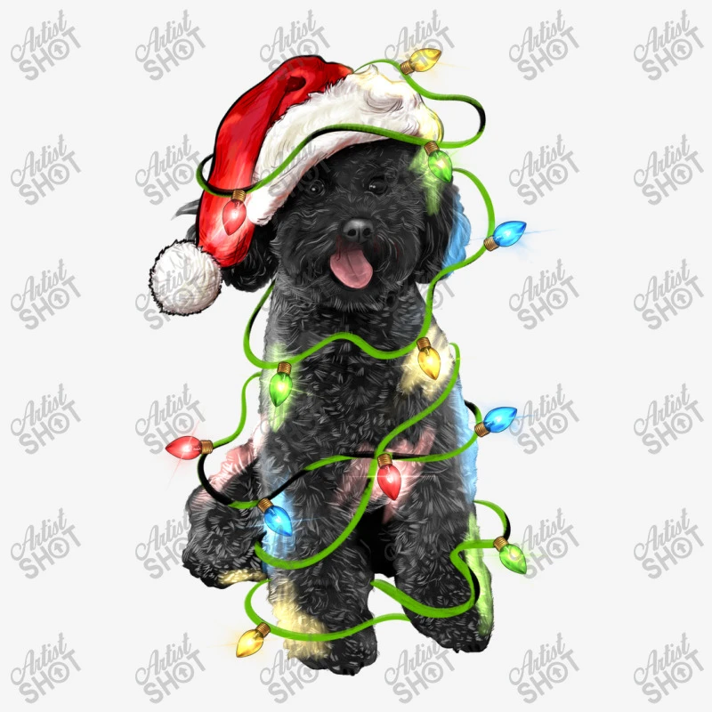 Christmas Black Poodles Dog Weekender Totes 5 Christmas Black Poodles Dog Weekender Totes - Image 3