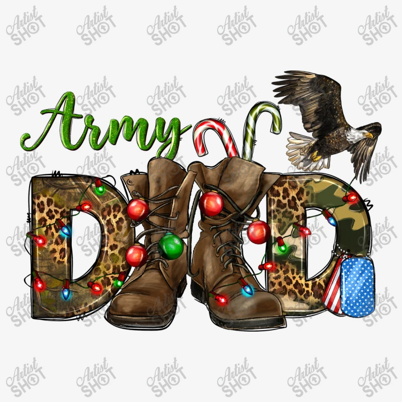 Christmas Army Dad Travel Mug 5 Christmas Army Dad Travel Mug - Image 3