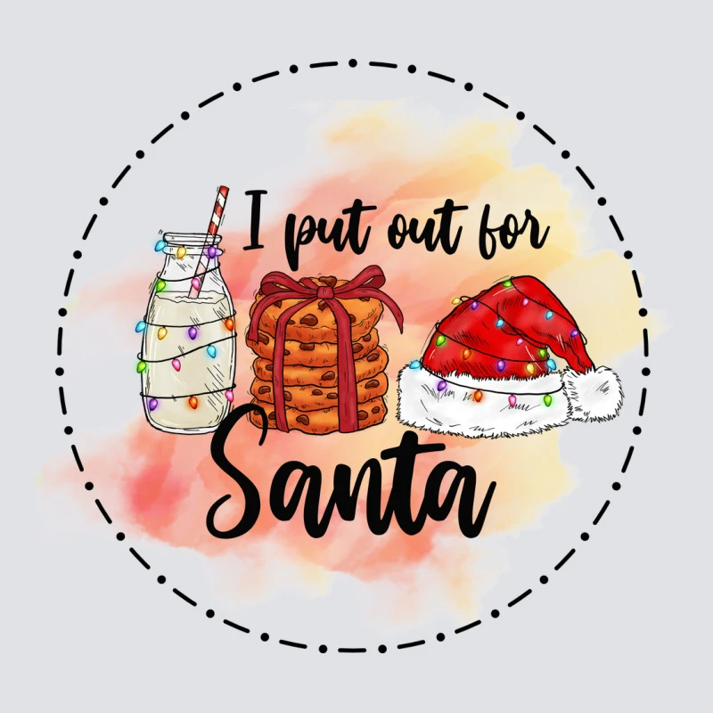 Santa Cookies Christmas Bucket Hat 4 Santa Cookies Christmas Bucket Hat - Image 2