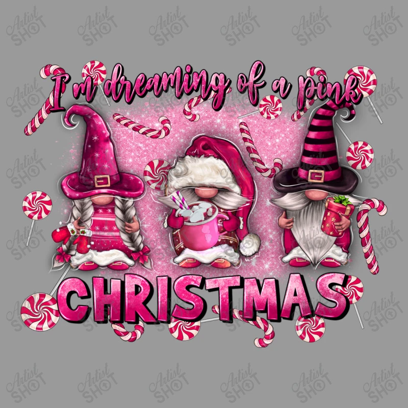 I'm Dreaming Of A Pink Christmas Adjustable Strap Totes 5 I'm Dreaming Of A Pink Christmas Adjustable Strap Totes - Image 3