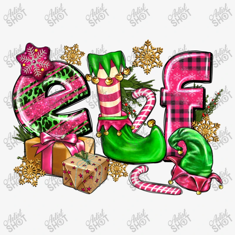 Pink Christmas Elf Tote Bags 5 Pink Christmas Elf Tote Bags - Image 3