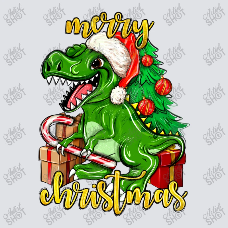 Merry Christmas T-Rex Bucket Hat 4 Merry Christmas T-Rex Bucket Hat - Image 2