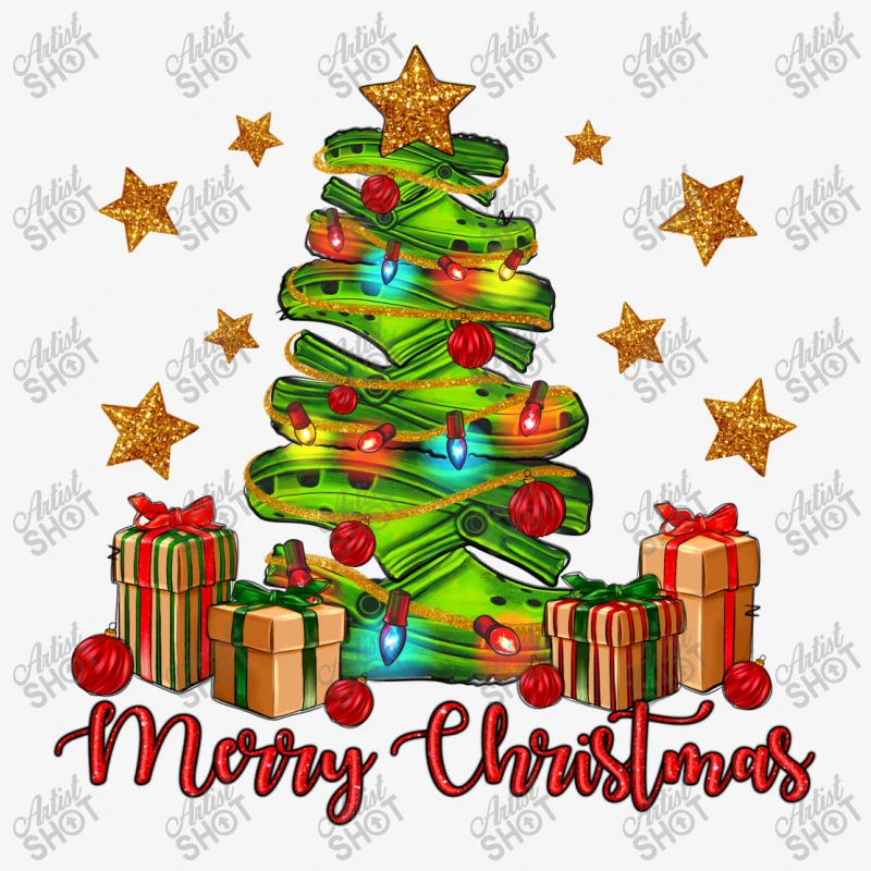 Merry Christmas Crocin' Tree Travel Mug 5 Merry Christmas Crocin' Tree Travel Mug - Image 3