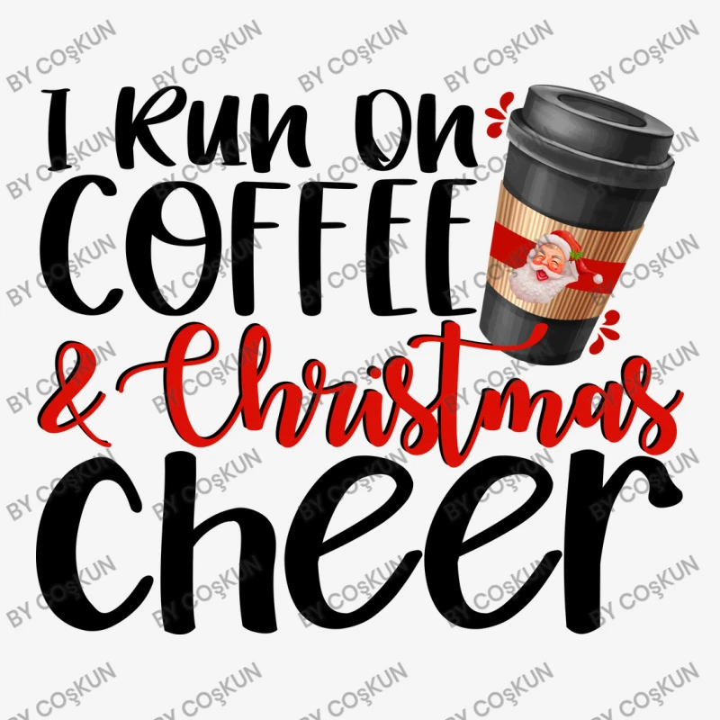 I Run On Coffee And Christmas Cheer License Plate 4 I Run On Coffee And Christmas Cheer License Plate - Image 2
