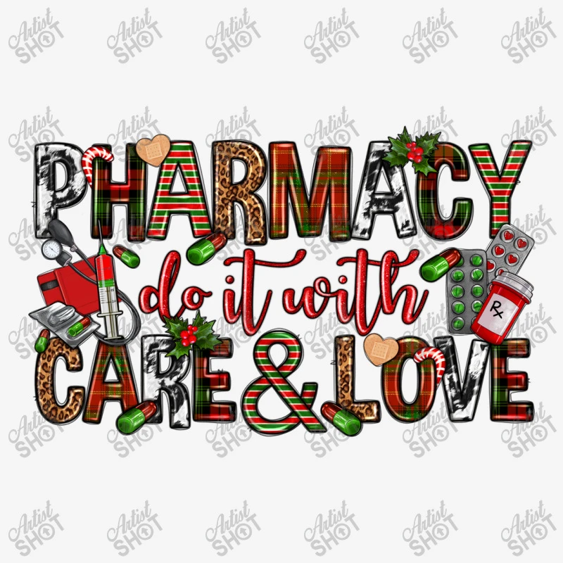 Pharmacy Do It With Care And Love Christmas License Plate 4 Pharmacy Do It With Care And Love Christmas License Plate - Image 2