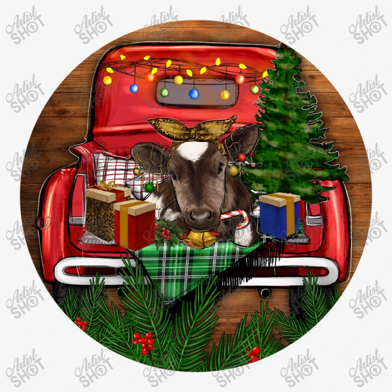Baby Cow Christmas License Plate 4 Baby Cow Christmas License Plate - Image 2