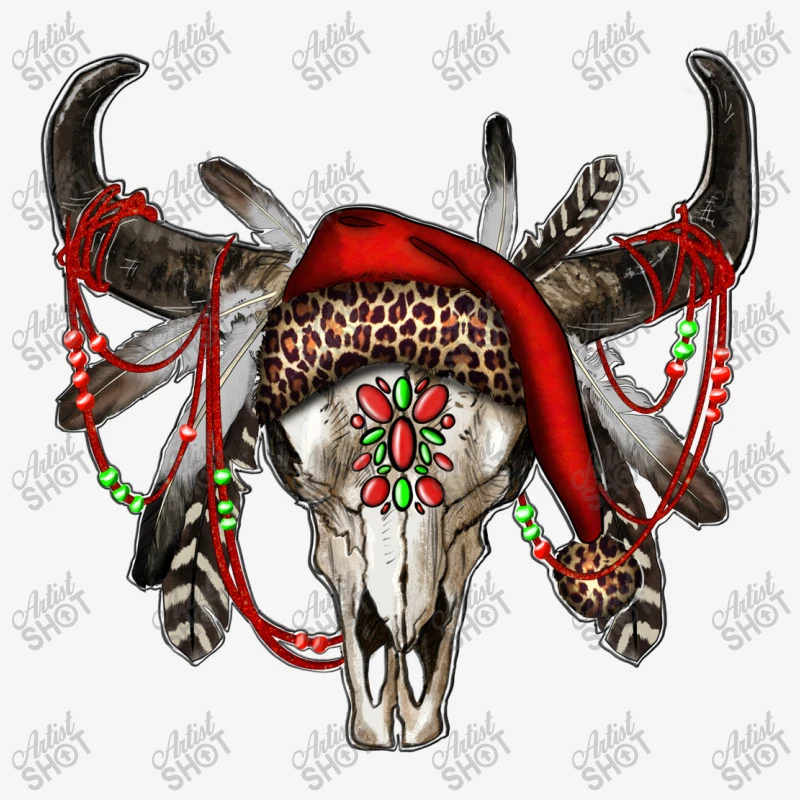 Western Christmas Bull Skull Weekender Totes 5 Western Christmas Bull Skull Weekender Totes - Image 3