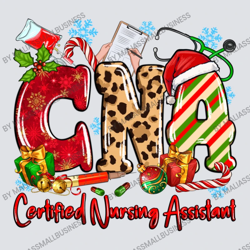 CNA Certified Nursing Assistant Christmas Bucket Hat 4 CNA Certified Nursing Assistant Christmas Bucket Hat - Image 2