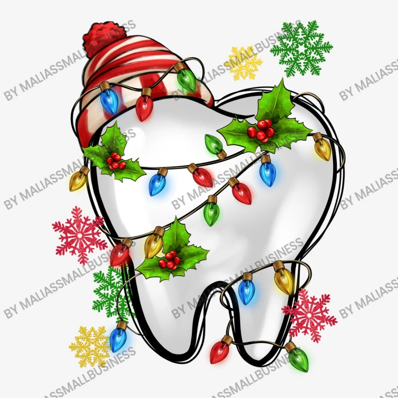 Christmas Teeth Dentist Tote Bags 5 Christmas Teeth Dentist Tote Bags - Image 3