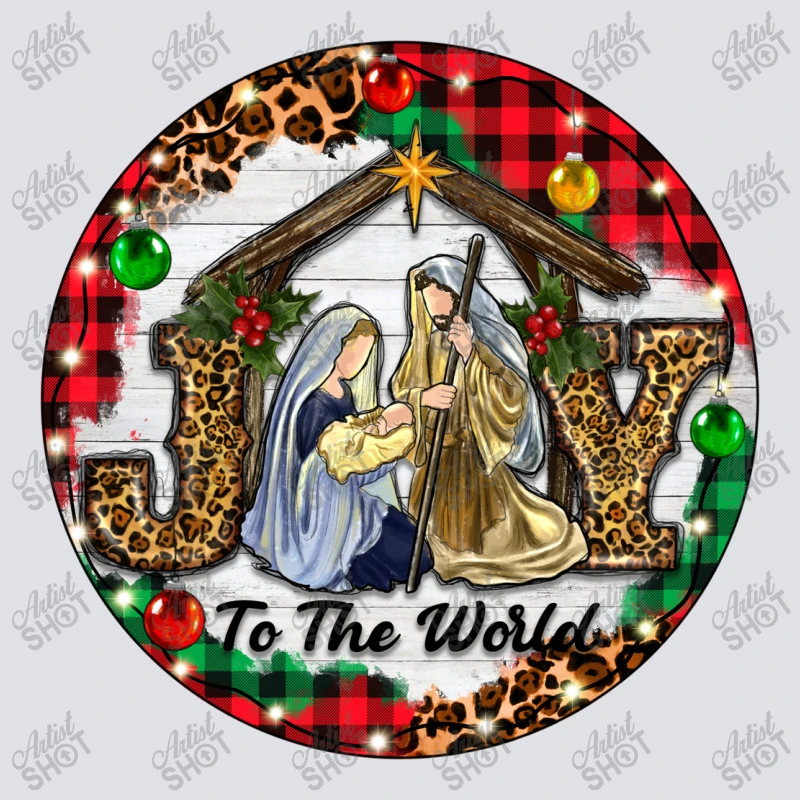 Christmas Joy To The World Bucket Hat 4 Christmas Joy To The World Bucket Hat - Image 2