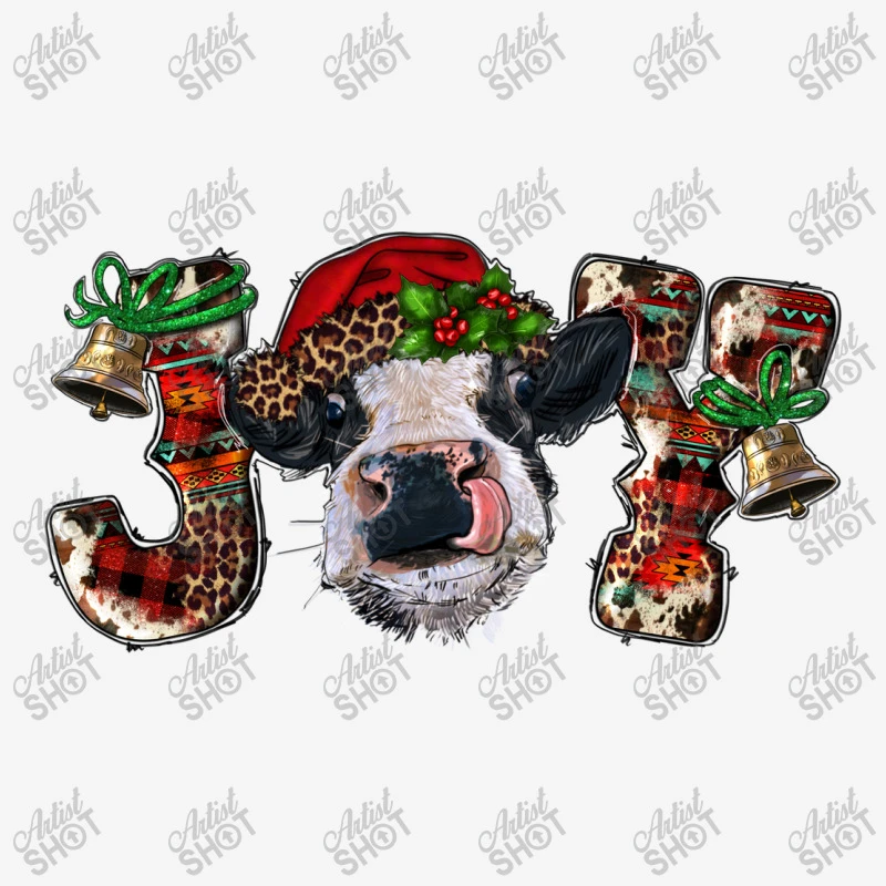 Christmas Joy Heifer Cow Travel Mug 5 Christmas Joy Heifer Cow Travel Mug - Image 3