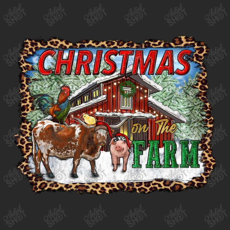 Christmas On The Farm Printed Hat 6 Christmas On The Farm Printed Hat - Image 4