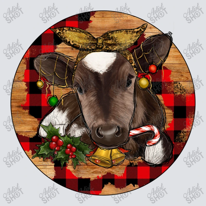 Christmas Baby Cow Bucket Hat 4 Christmas Baby Cow Bucket Hat - Image 2