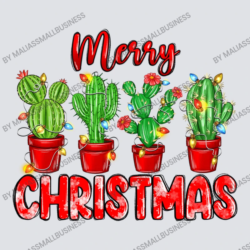 Merry Christmas Cactuses Bucket Hat 4 Merry Christmas Cactuses Bucket Hat - Image 2