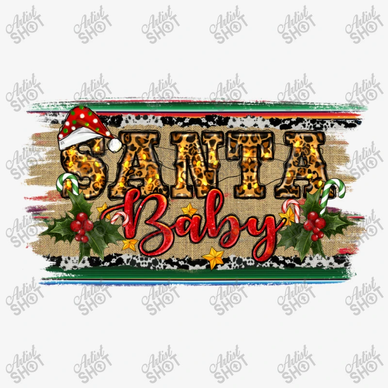 Santa Baby Western Christmas Adjustable Cap 5 Santa Baby Western Christmas Adjustable Cap - Image 3