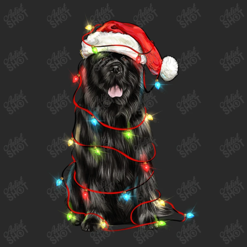 Christmas Newfoundland Dog Printed Hat 6 Christmas Newfoundland Dog Printed Hat - Image 4