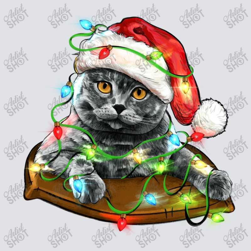 Christmas Scottish Fold Cat Bucket Hat 4 Christmas Scottish Fold Cat Bucket Hat - Image 2