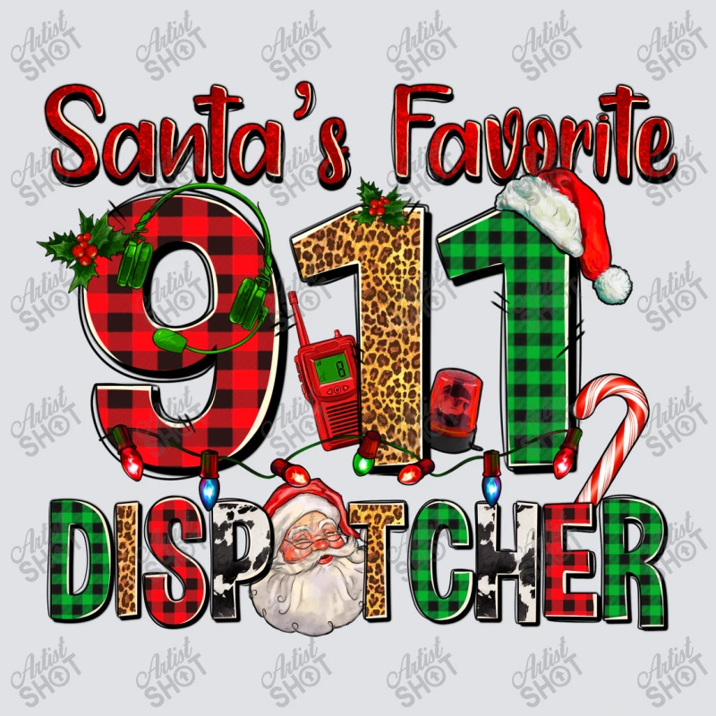 Santa's Favorite 911 Dispatcher For Christmas Bucket Hat 4 Santa's Favorite 911 Dispatcher For Christmas Bucket Hat - Image 2