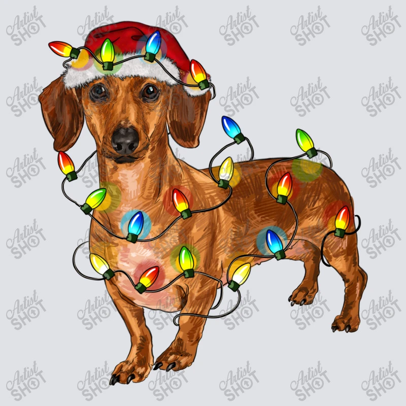 Dachshund Christmas Lights Bucket Hat 4 Dachshund Christmas Lights Bucket Hat - Image 2