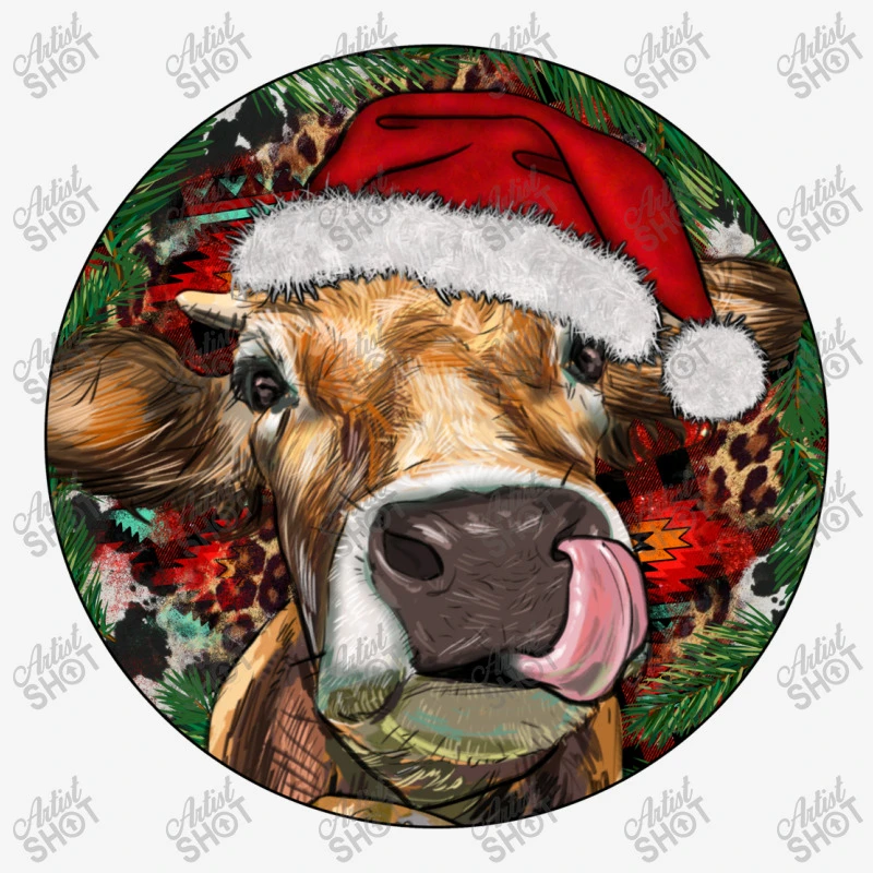 Hereford Cow Christmas Weekender Totes 5 Hereford Cow Christmas Weekender Totes - Image 3
