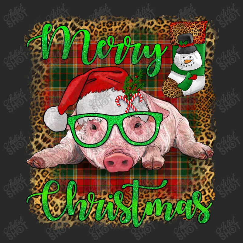 Merry Christmas Pig Printed Hat 6 Merry Christmas Pig Printed Hat - Image 4