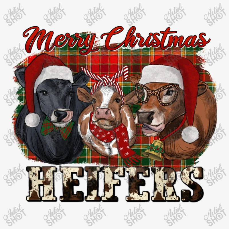 Merry Christmas Heifers Adjustable Cap 5 Merry Christmas Heifers Adjustable Cap - Image 3