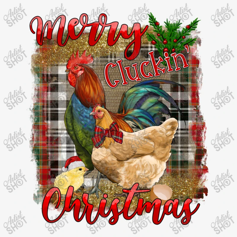 Merry Cluckin' Christmas Travel Mug 5 Merry Cluckin' Christmas Travel Mug - Image 3